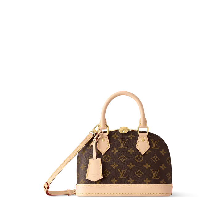 Lv Alma BB Monogram – Classic Vachetta Leather Trim