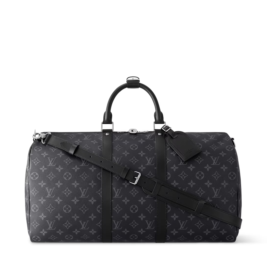 Lv Keepall Bandoulière Monogram Canvas Duffle Bag