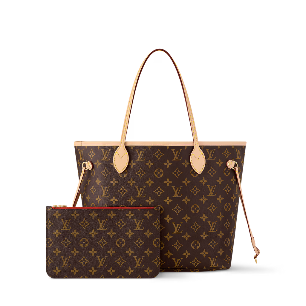 Lv Monogram Neverfull Classic Tote Bag
