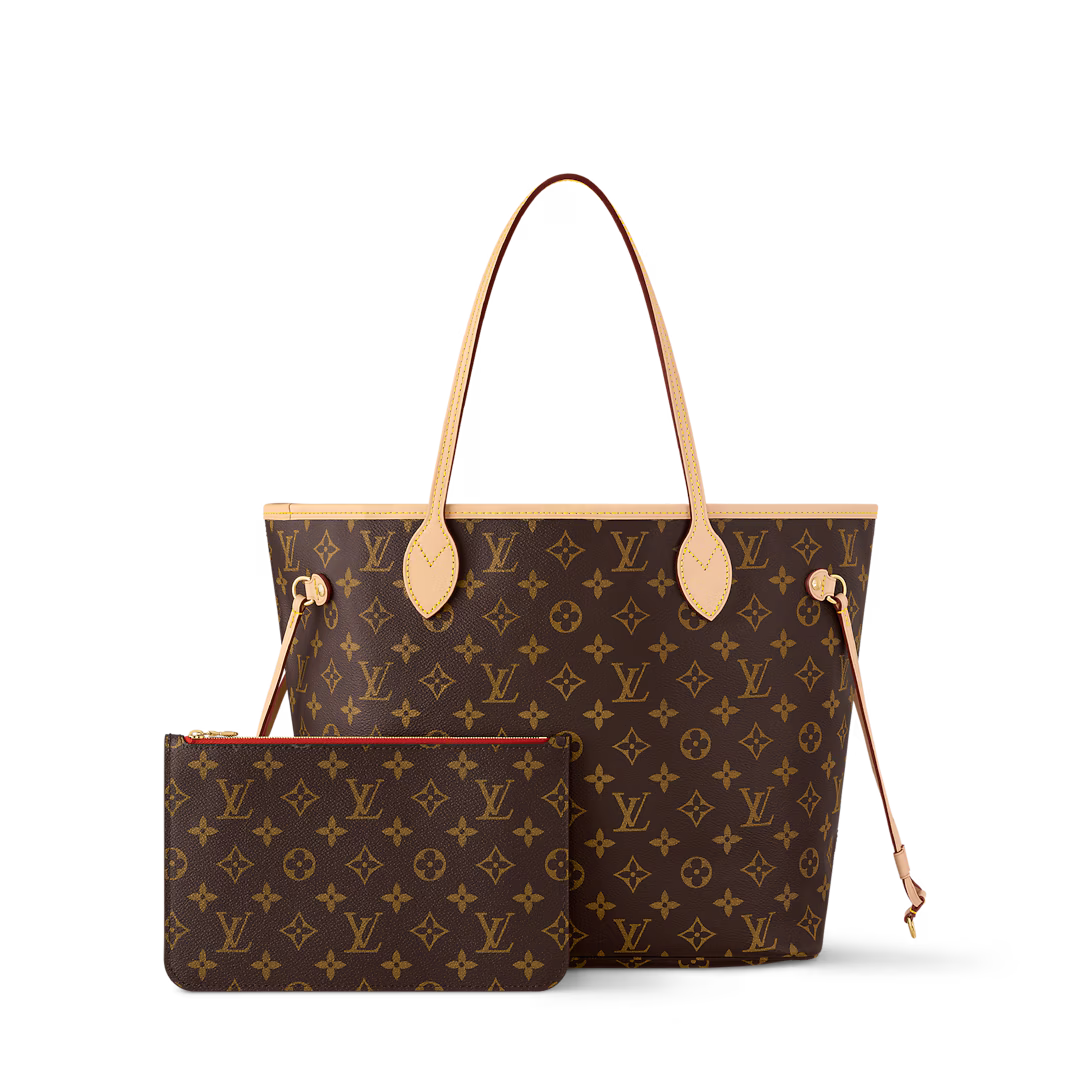 Lv Monogram Neverfull Classic Tote Bag