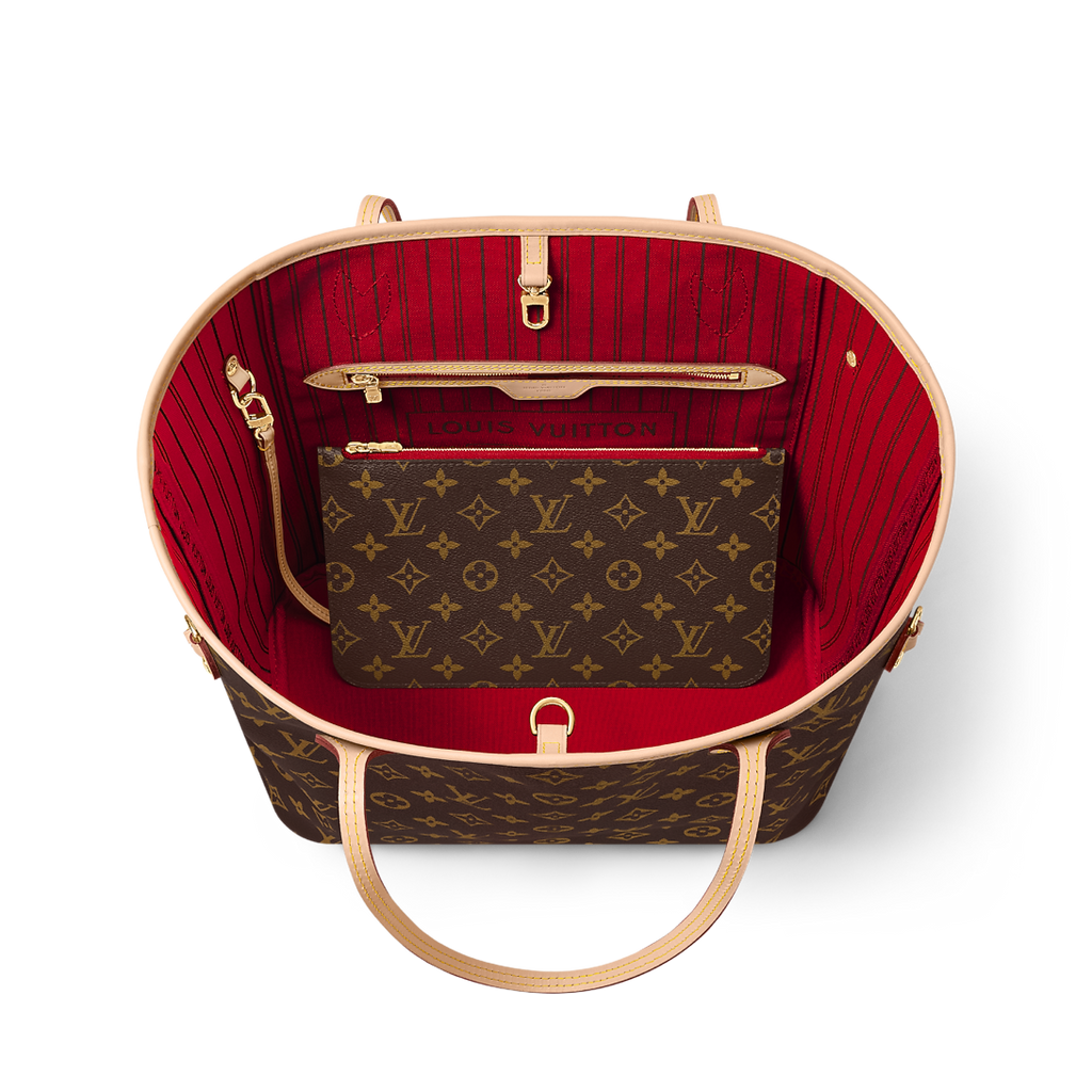 Lv Monogram Neverfull Classic Tote Bag