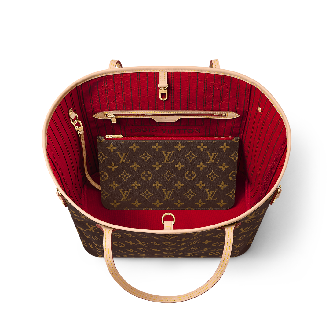 Lv Monogram Neverfull Classic Tote Bag