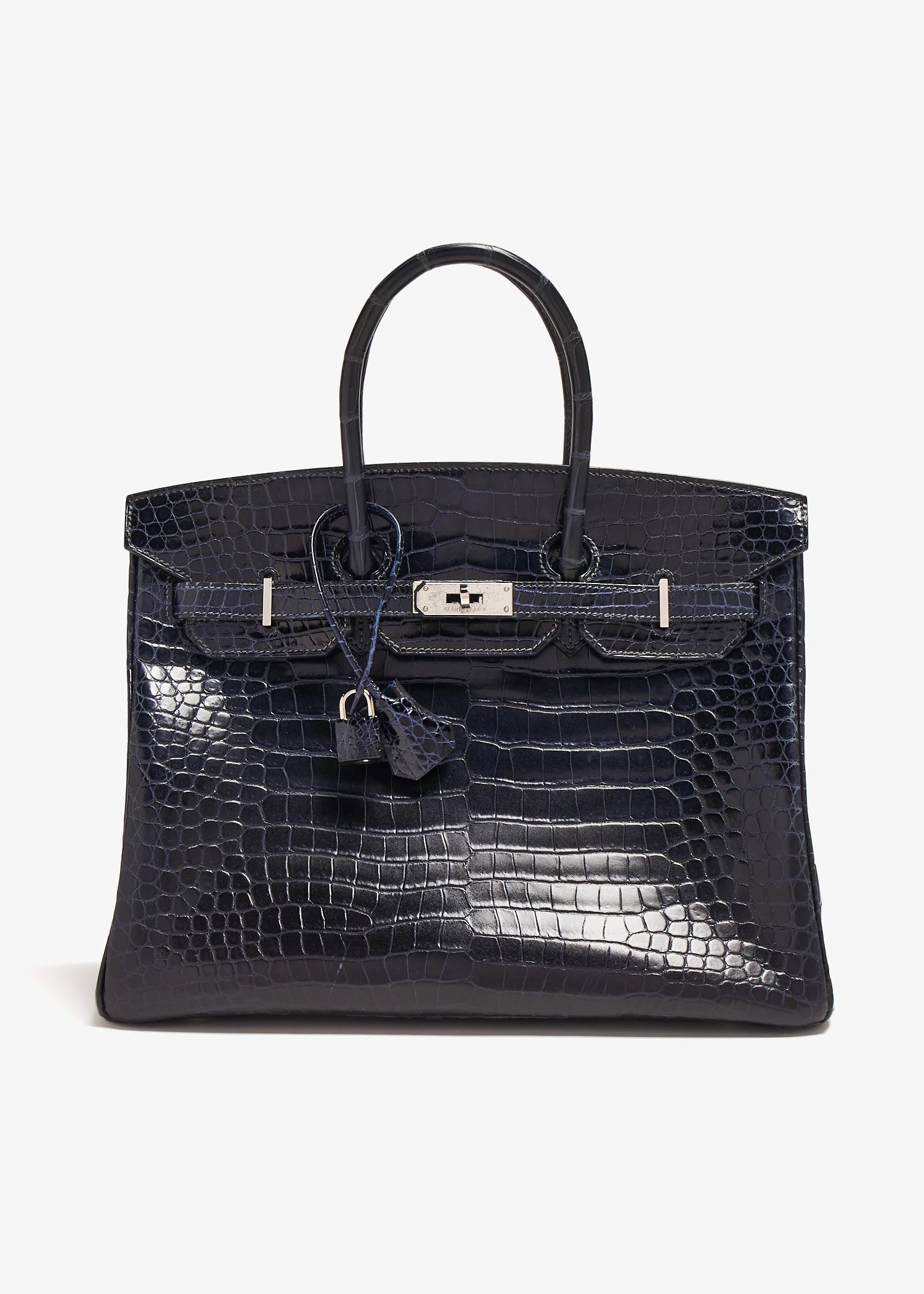 HÉR Birkin Crocodile-Embossed Handbag