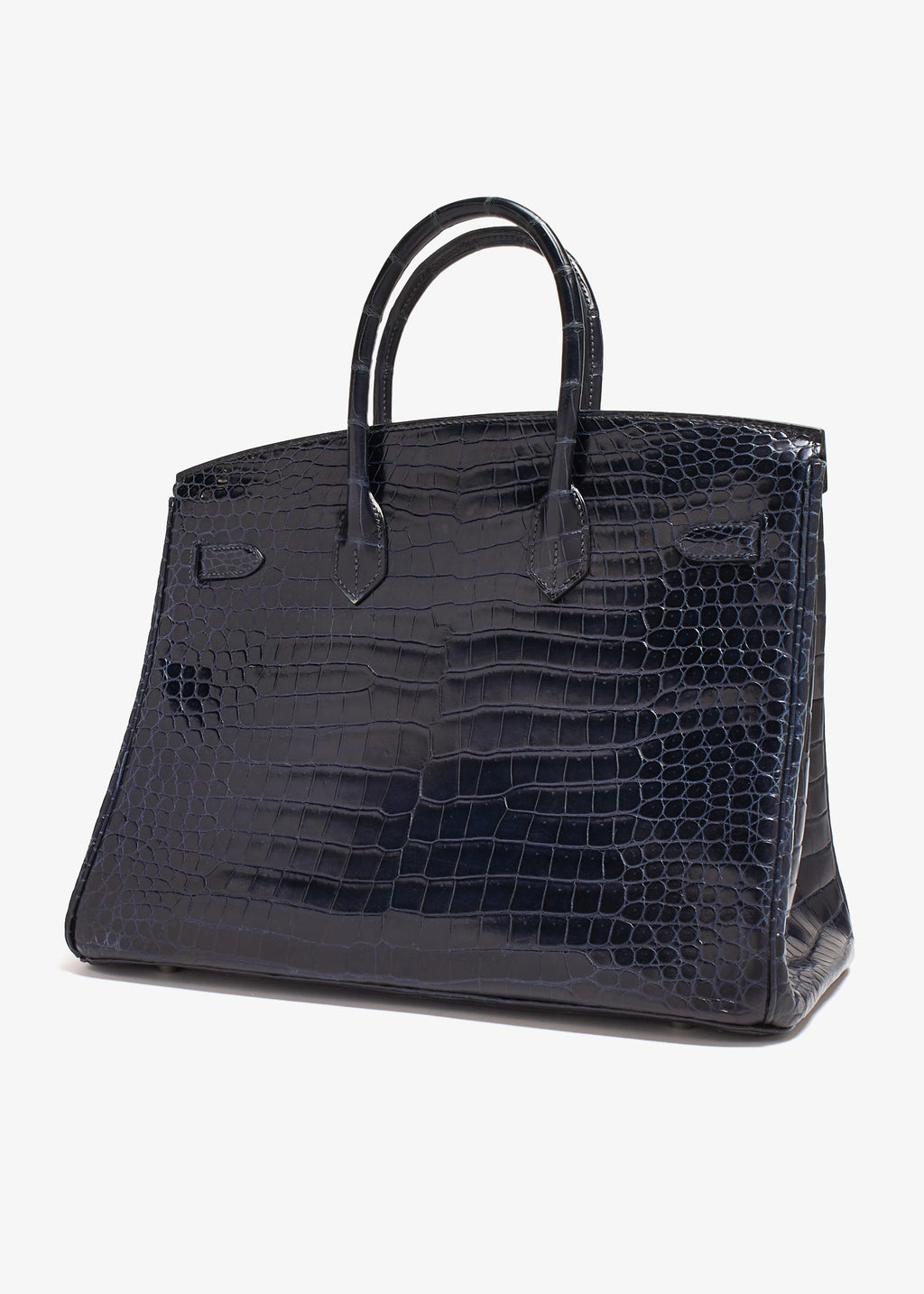 HÉR Birkin Crocodile-Embossed Handbag